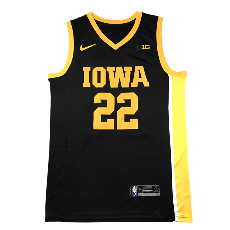 Jersey NBA Signed Iowa Hawkeyes 2024 black