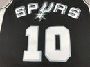 Jersey NBA Men's Mitchell & Ness Dennis Rodman Black San Antonio Spurs 2001/02 Hardwood Classics Swingman