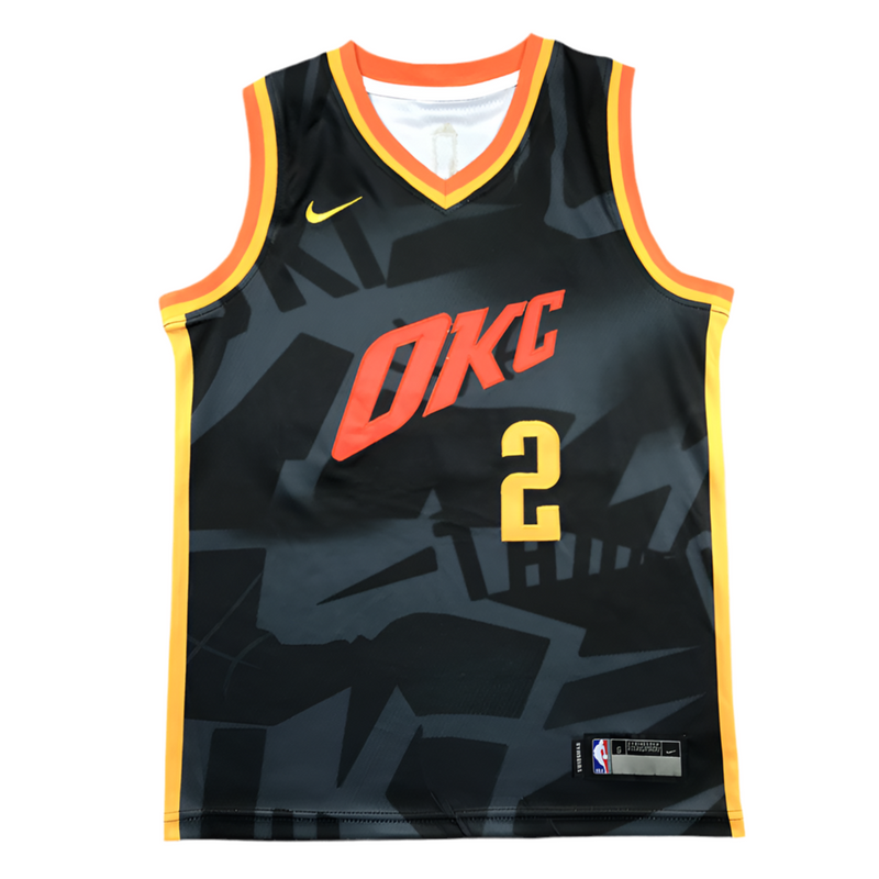 Jersey NBA Oklahoma City Thunder City Edition Azul 23/24 - Nike