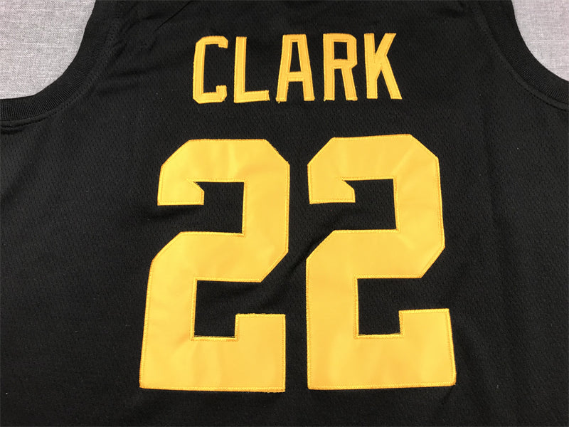 Jersey NBA Signed Iowa Hawkeyes 2024 black