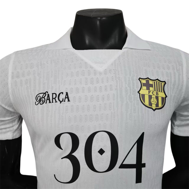 Camisola Barcelona Lamine Yamal Jogador - 24/25 Branco