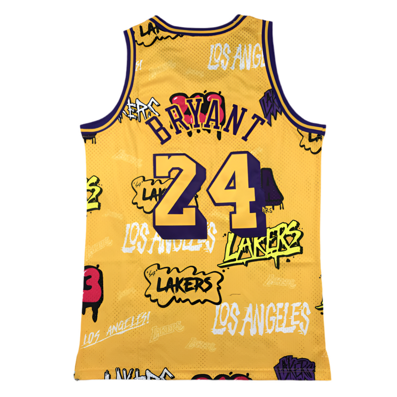 Jersey NBA Los Angeles Lakers Edição especial - amarela