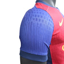 Camisola Barcelona 24/25 COLDPLAY - Masculina - Modelo Player - Azul