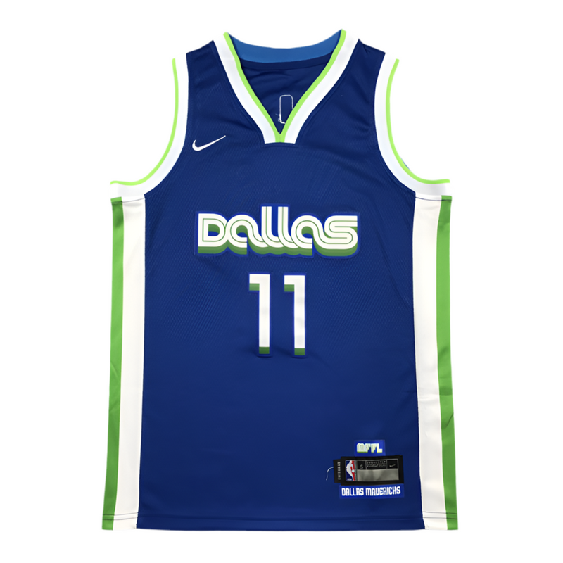 Jersey NBA Swingman Dallas Mavericks Irving 77 – City Edition Azul 2023 Nike