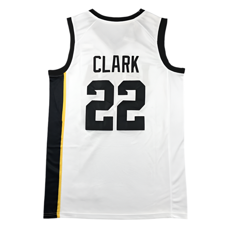 Jersey NBA Signed Iowa Hawkeyes 2024 branco