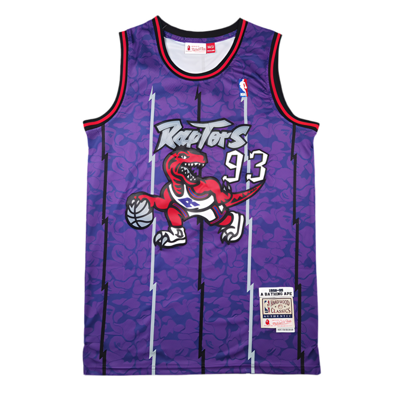Jersey NBA BAPE x Mitchell & Ness Raptors Camo
