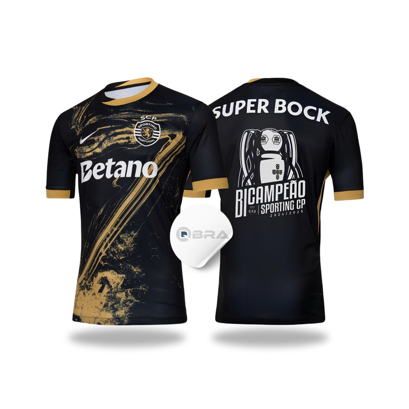 Camisola Sporting Edição Especial 24/25 - Edição Bicampeão