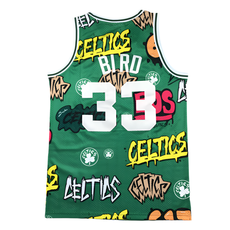 Jersey NBA Boston Celtics Graffiti Sticker HWC 07/08