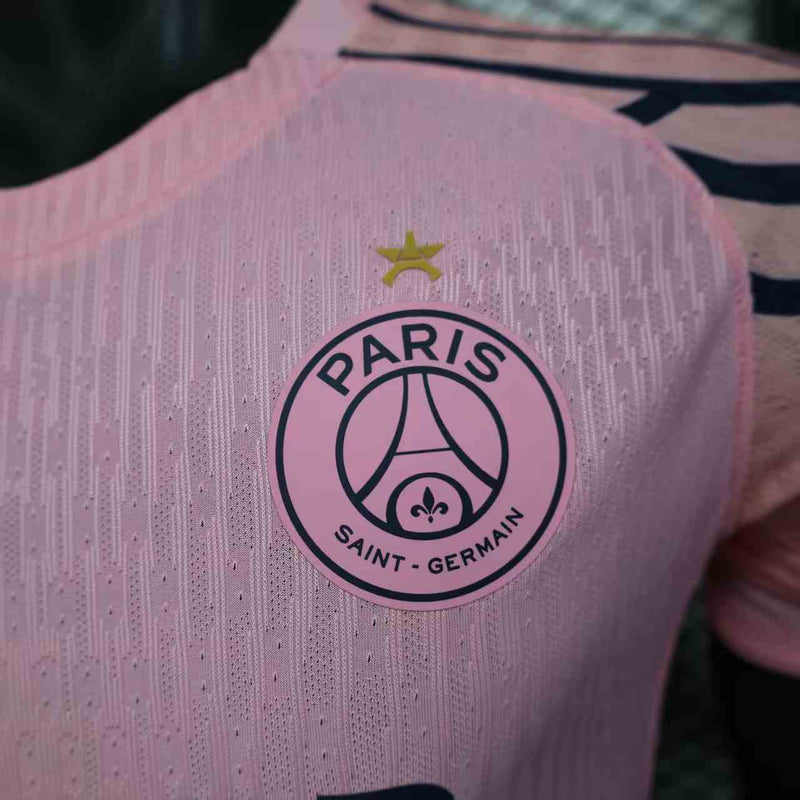 Camisola Edição Especial Rosa PSG Versão do jogador