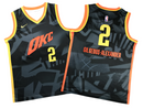 Jersey NBA Oklahoma City Thunder City Edition Azul 23/24 - Nike