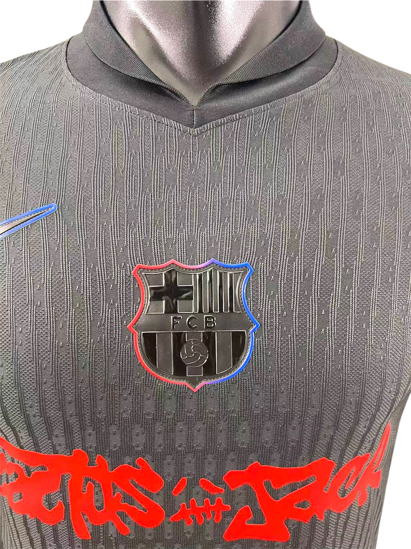 Camisola Barcelona Travis Scott Jogador - 25/26