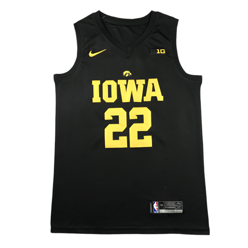 Jersey NBA Signed Iowa Hawkeyes 2024 black