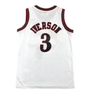 Jersey NBA Mitchell & Ness Philadelphia 76ers Road 2000-01 Allen Iverson braco