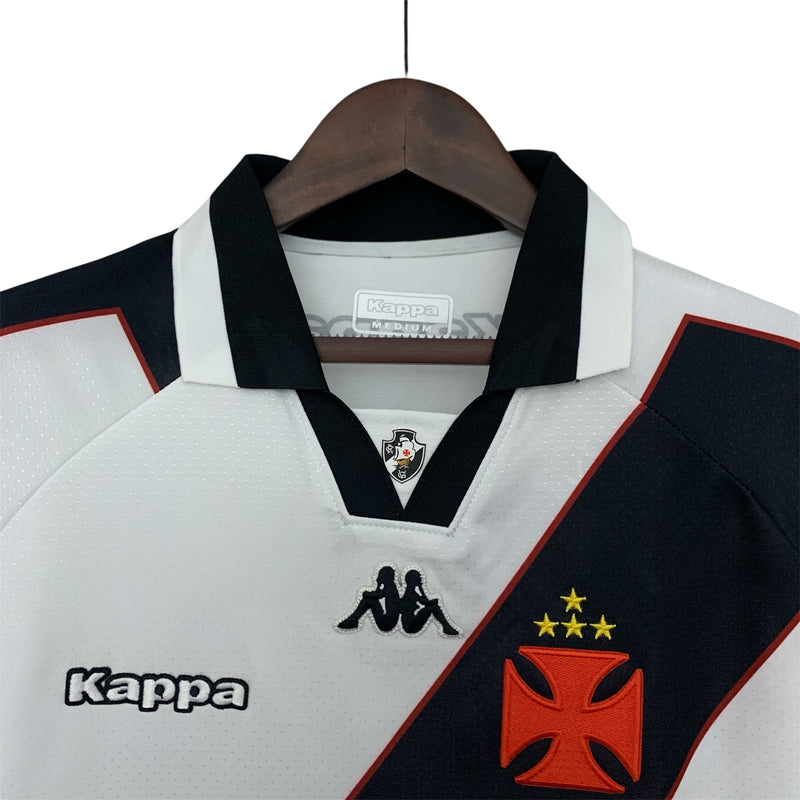 Camisola Kappa Vasco II Retrô 1997 - Masculino - Branco