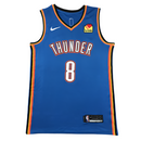 Jarsey NBA Oklahoma Thunder jordan edition shai Azul