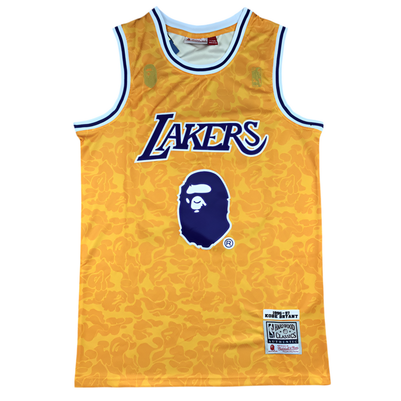 Jersey NBA Início Lakers Los Angeles Lakers x BAPE