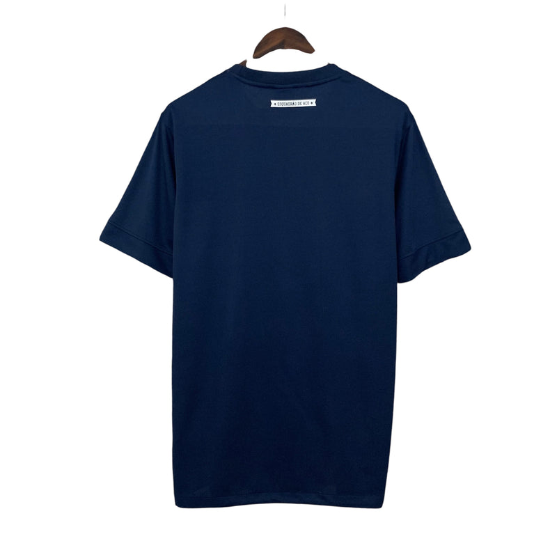 Camisa Bahia III 13/14 - Versão Retrô Azul e Rosa Degradê