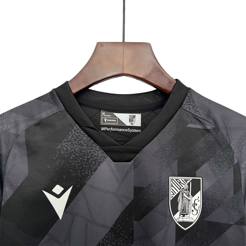 Conjunto Kit Criança Vitória Sc Alternativo 25/26 preto