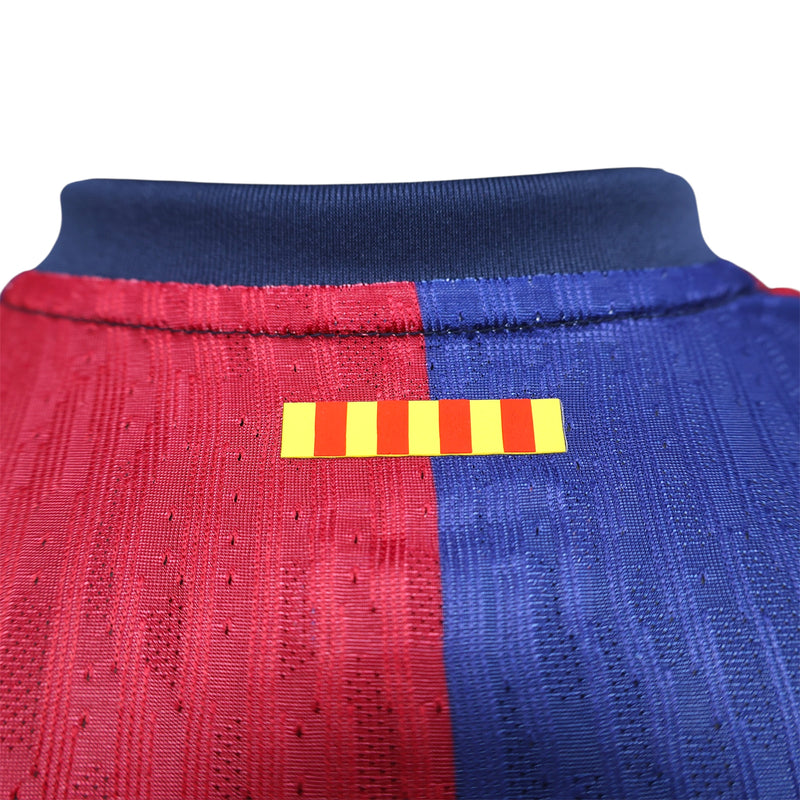 Camisola Barcelona 24/25 COLDPLAY - Masculina - Modelo Player - Azul
