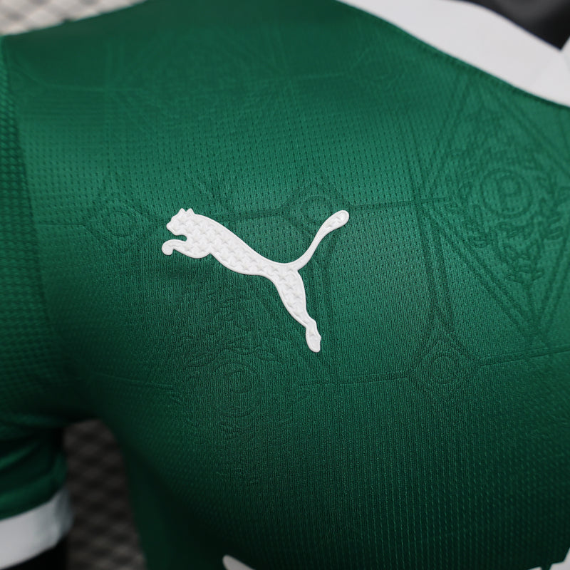 Camisola Puma Palmeiras 2025 Home Libertadores Patch