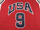 Jersey NBA Michael Jordan USA Basketball Mitchell & Ness 1984 retro Vermelho