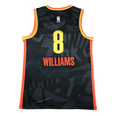 Jarsey NBA Oklahoma Thunder jordan edition shai Preta