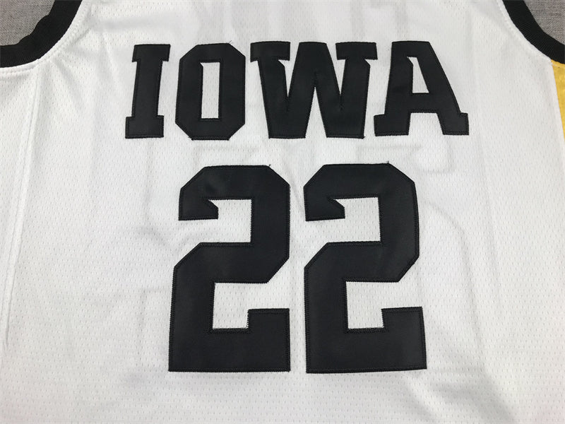 Jersey NBA Signed Iowa Hawkeyes 2024 branco