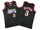 Jersey NBA Mitchell & Ness Philadelphia 76ers Road 2000-01 Allen Iverson preta