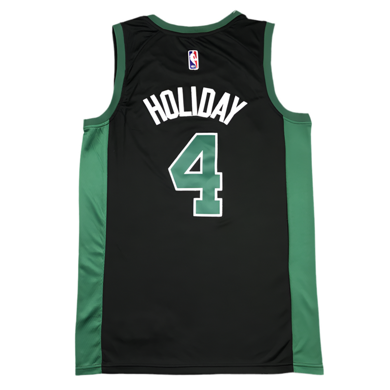 Jersey NBA Nike Boston Celtics Ícone Edition Edition Jayler Preto