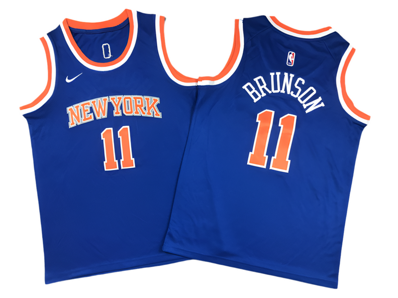Jersey NBA New York Knicks Icon Edition Azul 2022/23