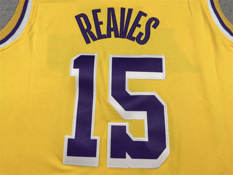 Jersey NBA Los Angeles Lakers Association Edition 24/25 Amarelo