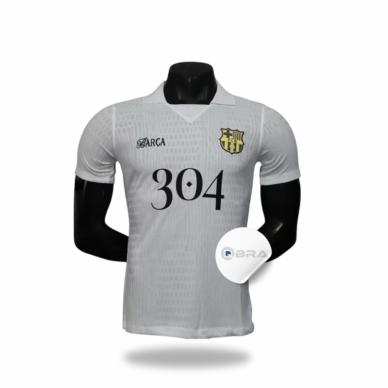 Camisola Barcelona Lamine Yamal Jogador - 24/25 Branco