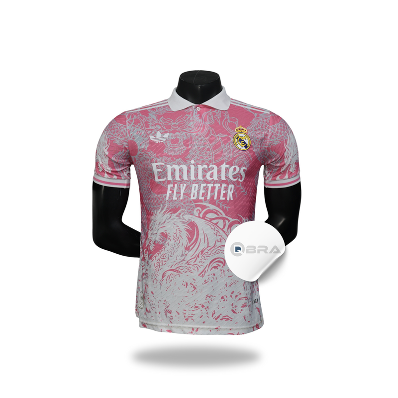 Camisola Real Madrid Edição Especial 23/24 Adidas dragão Rosa