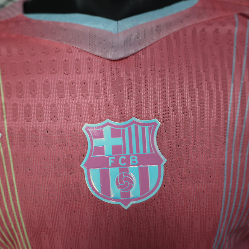 Camisola Barcelona Edição Especial 2025 rosa