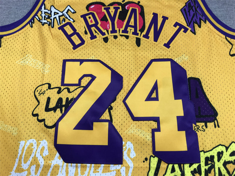 Jersey NBA Los Angeles Lakers Edição especial - amarela