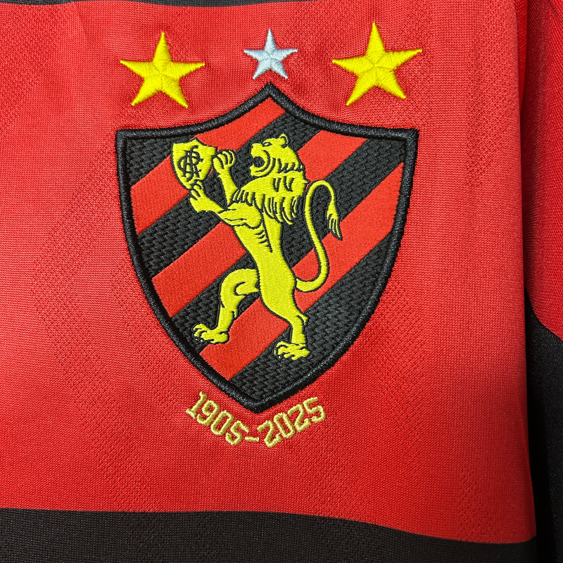 Camisola SC Recife 2025-26 Principal Versão Jogador