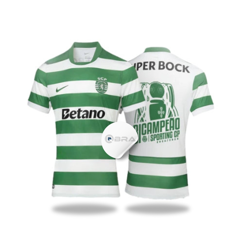 Camisola Sporting Principal 25/26 - Edição Dobradinha