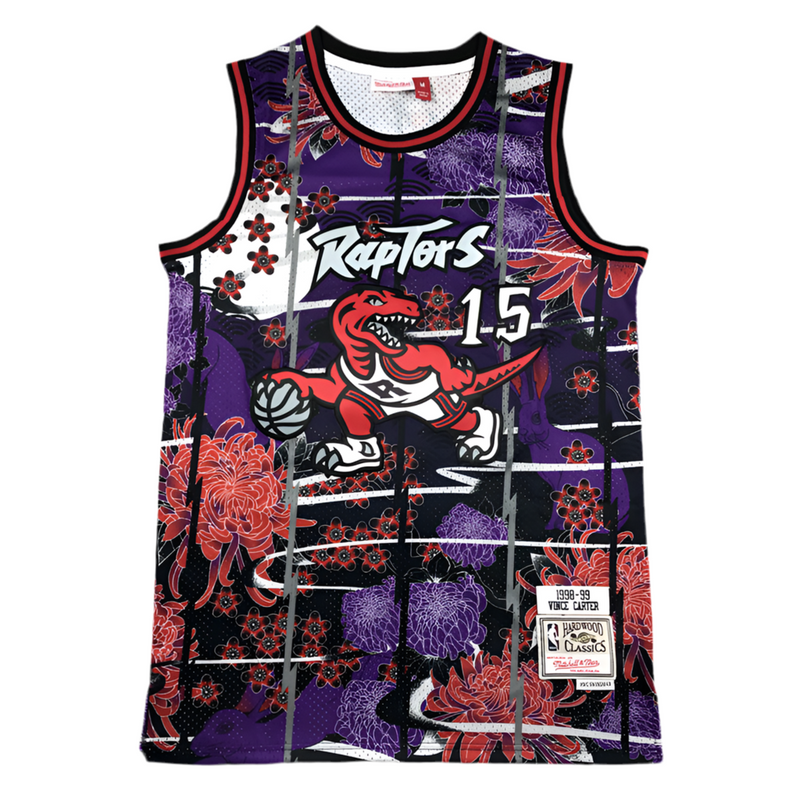 Jersey NBA Toronto Raptors Vince Carter “Japan” Special