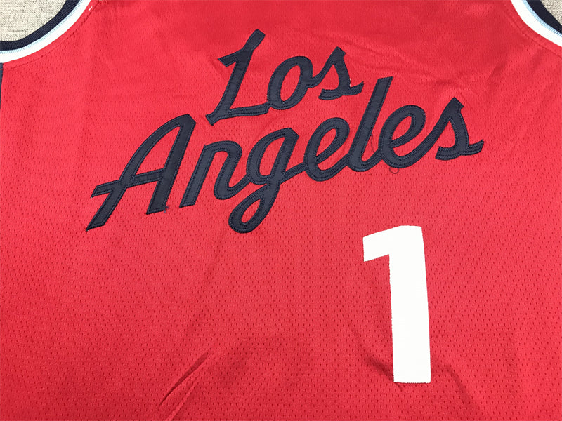 Jersey NBA Los Angeles Clippers Vermelho 24/25