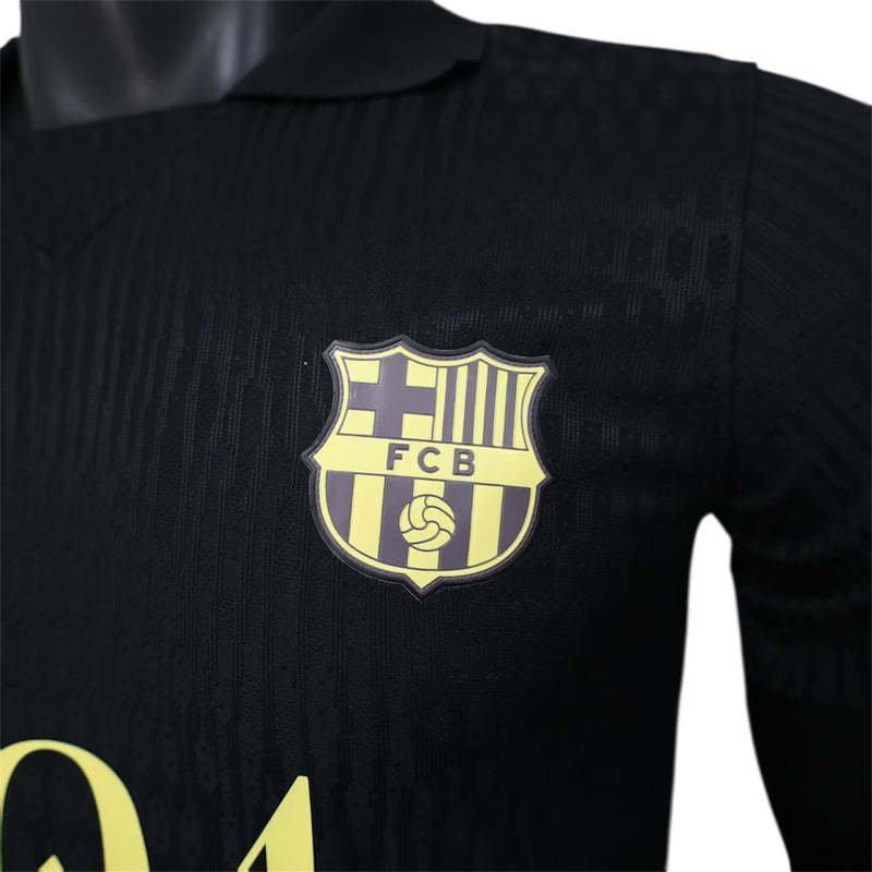 Camisola Barcelona Lamine Yamal Jogador - 24/25 Preto