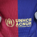 Camisola Barcelona 24/25 COLDPLAY - Masculina - Modelo Player - Azul