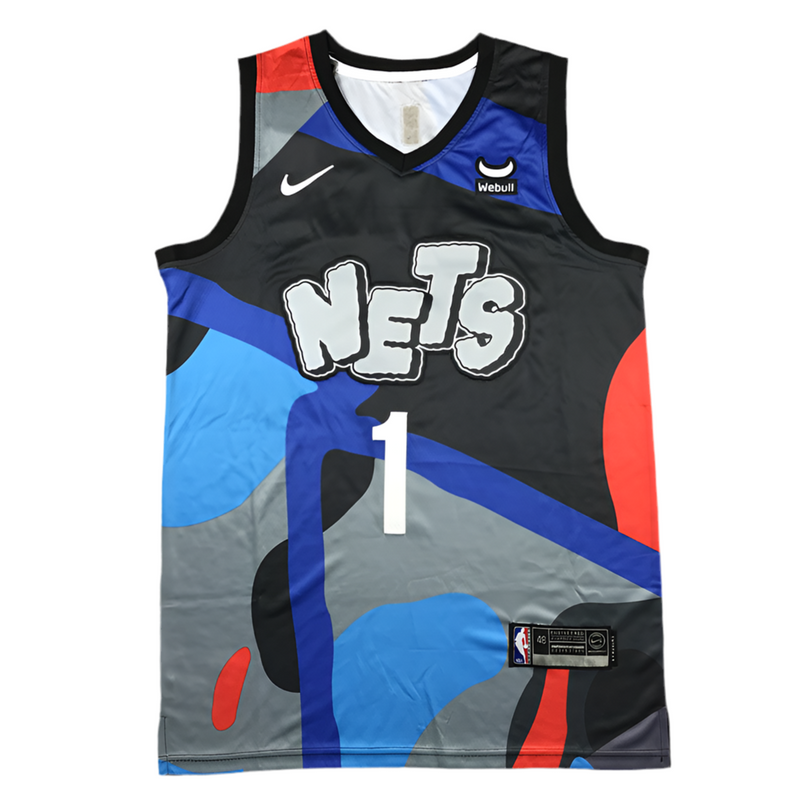 Jersey NBA Jordan Brooklyn Nets City edition 23/24