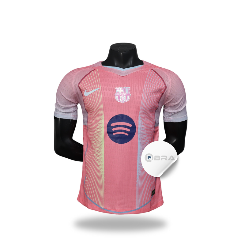 Camisola Barcelona Edição Especial 2025 rosa