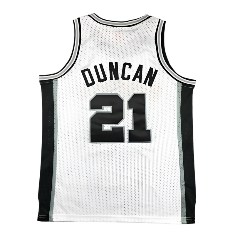Jersey NBA Tim Duncan San Antonio Spurs Hardwood Classics 1998-99 Authentic - White