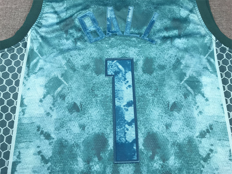Jersey NBA Charlotte Hornets Lamelo Ball Select Series especial - Azul