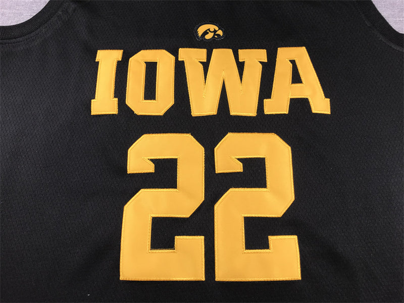 Jersey NBA Signed Iowa Hawkeyes 2024 black