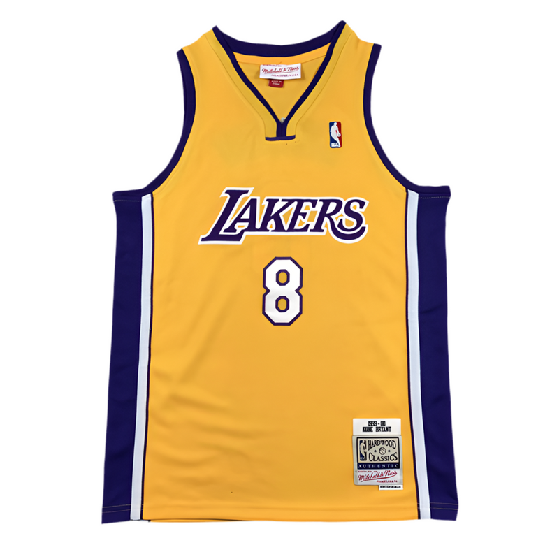 Jersey NBA Los Angeles Lakers 1999 amarelo