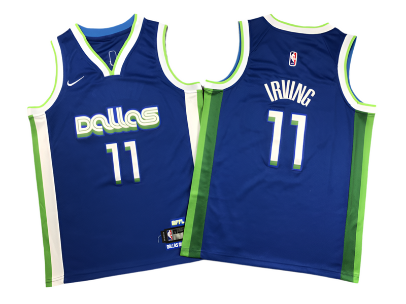 Jersey NBA Swingman Dallas Mavericks Irving 77 – City Edition Azul 2023 Nike
