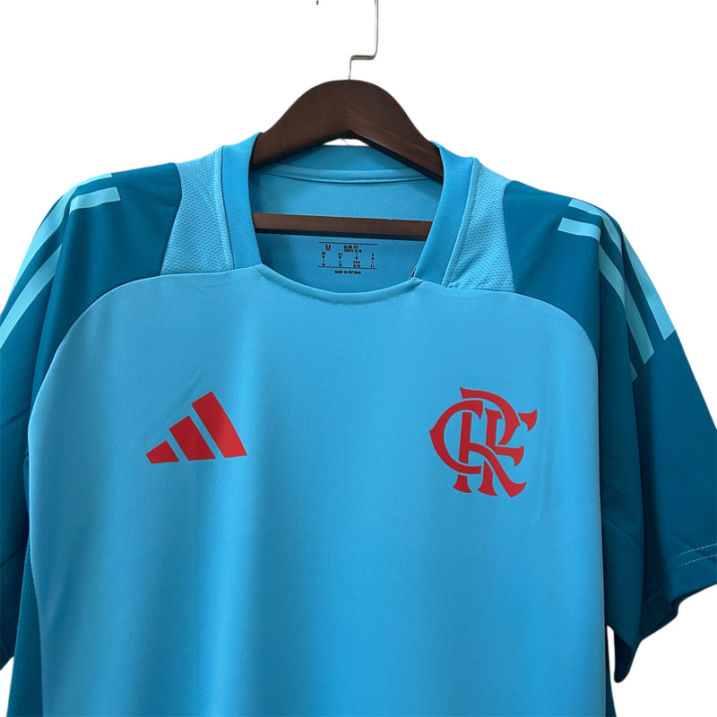Camisola Flamengo Treino 25/26 Adidas Azul