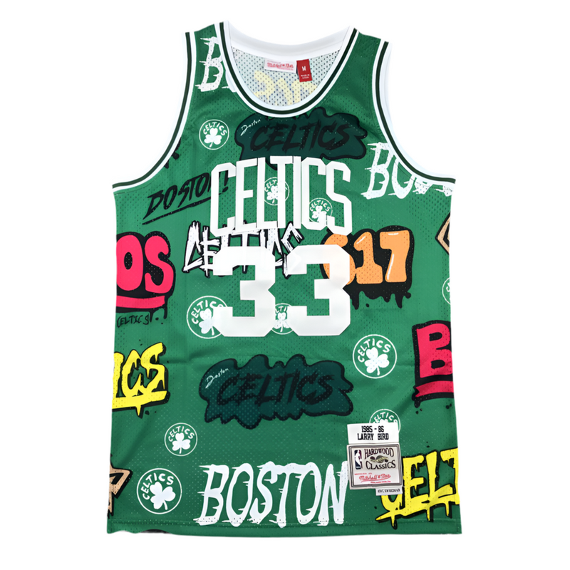 Jersey NBA Boston Celtics Graffiti Sticker HWC 07/08